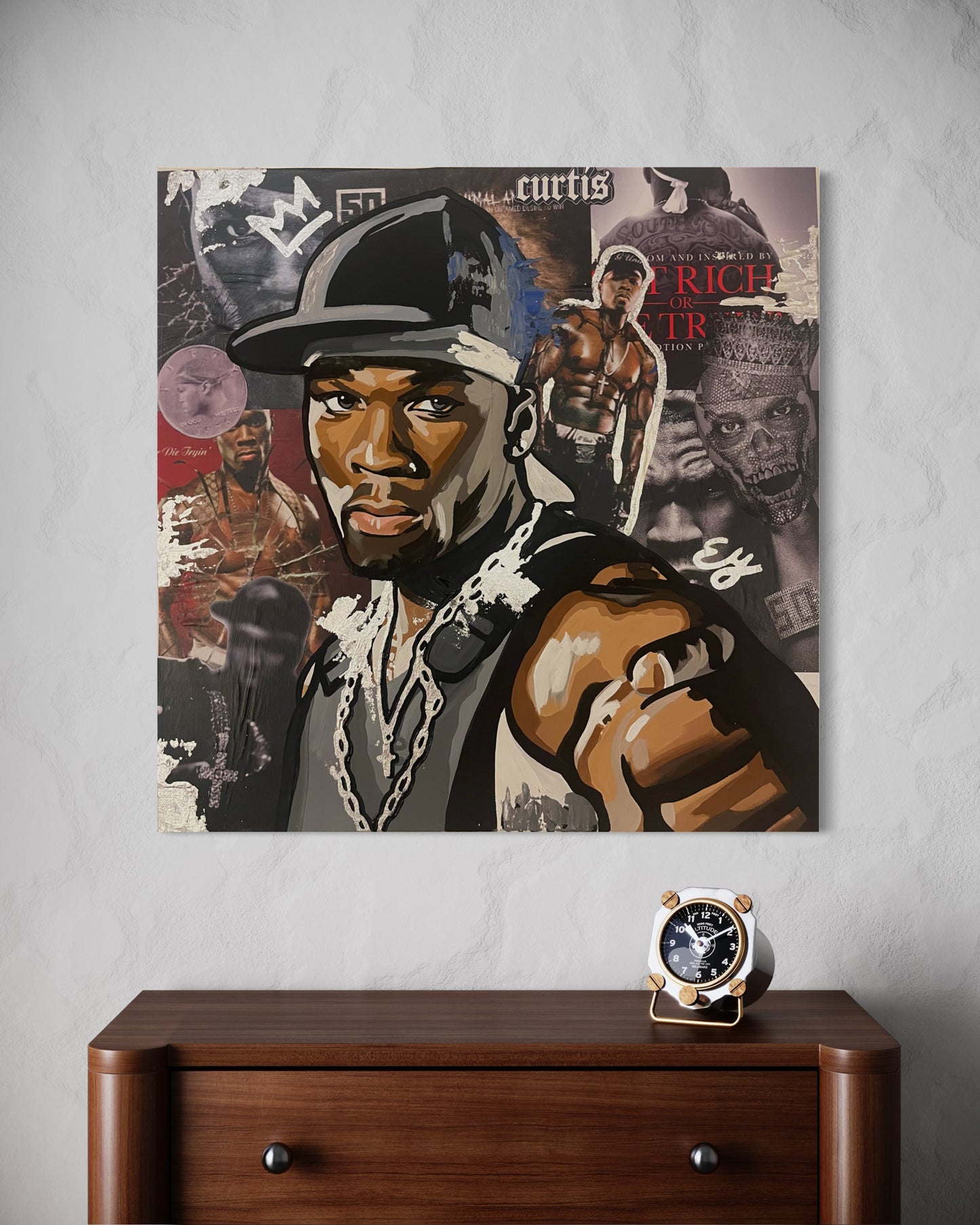 30x30 poster print 50 cent