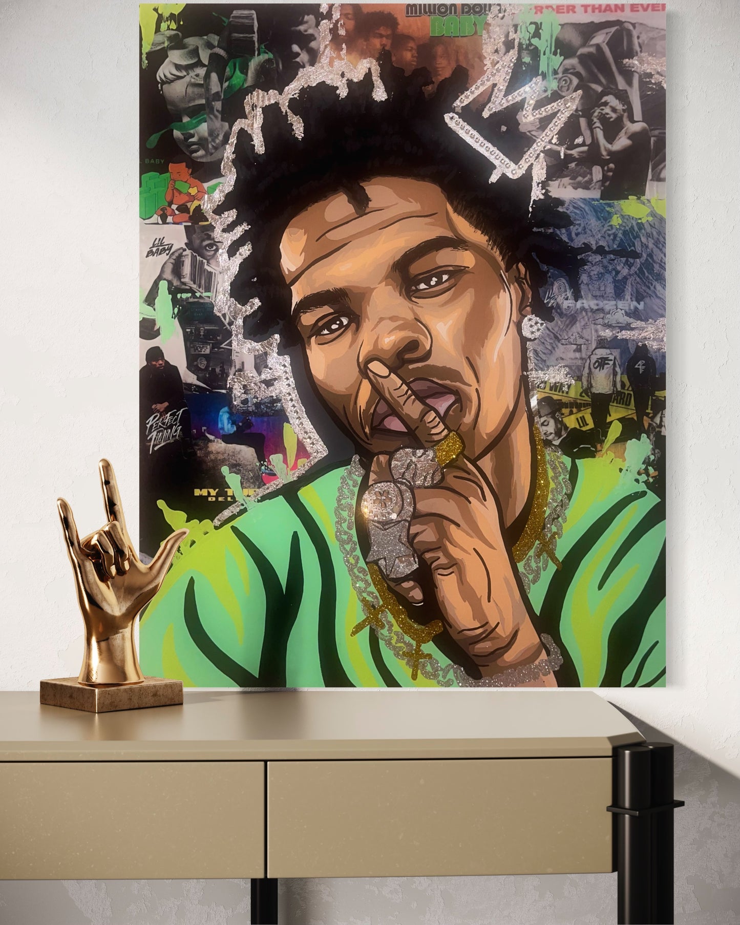 24x30 poster print lil baby