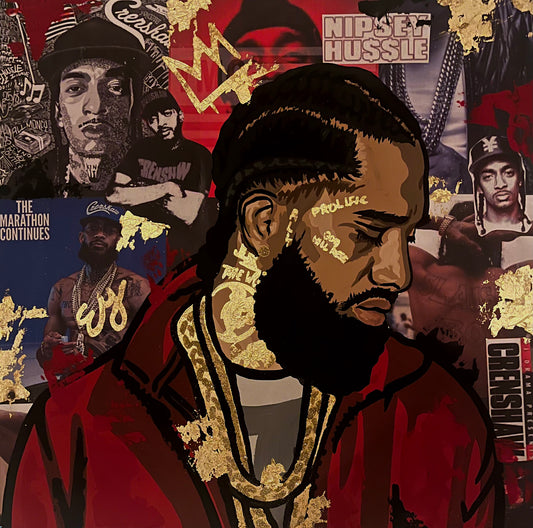 30x30 poster print nipsey