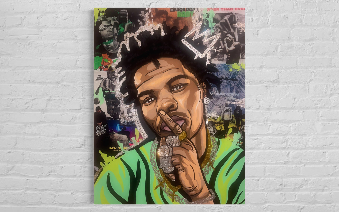 24x30 poster print lil baby