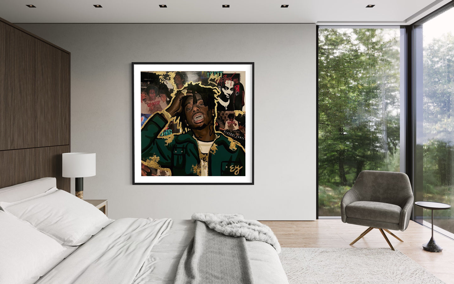 30x30 poster print playboi carti