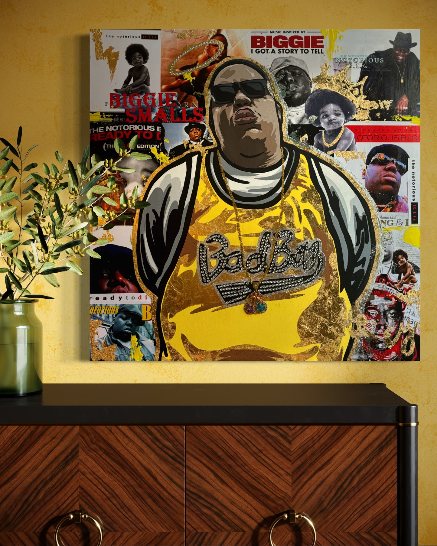 Biggie poster print art size 30x30 inches