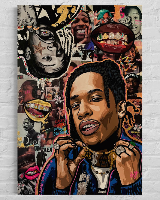 ASAP Rocky 24x36 inch poster print