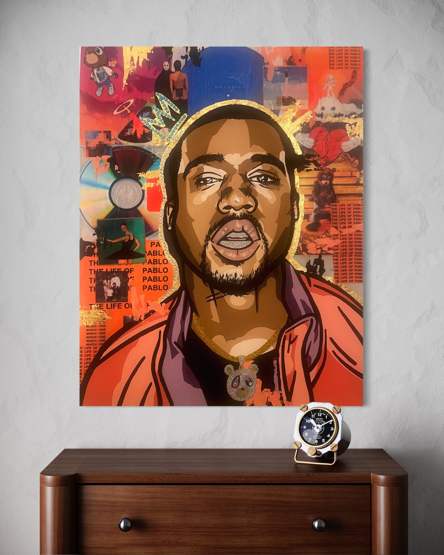 24x30 Kanye poster print art