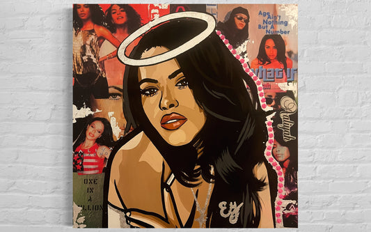 30x30 aaliyah poster print art