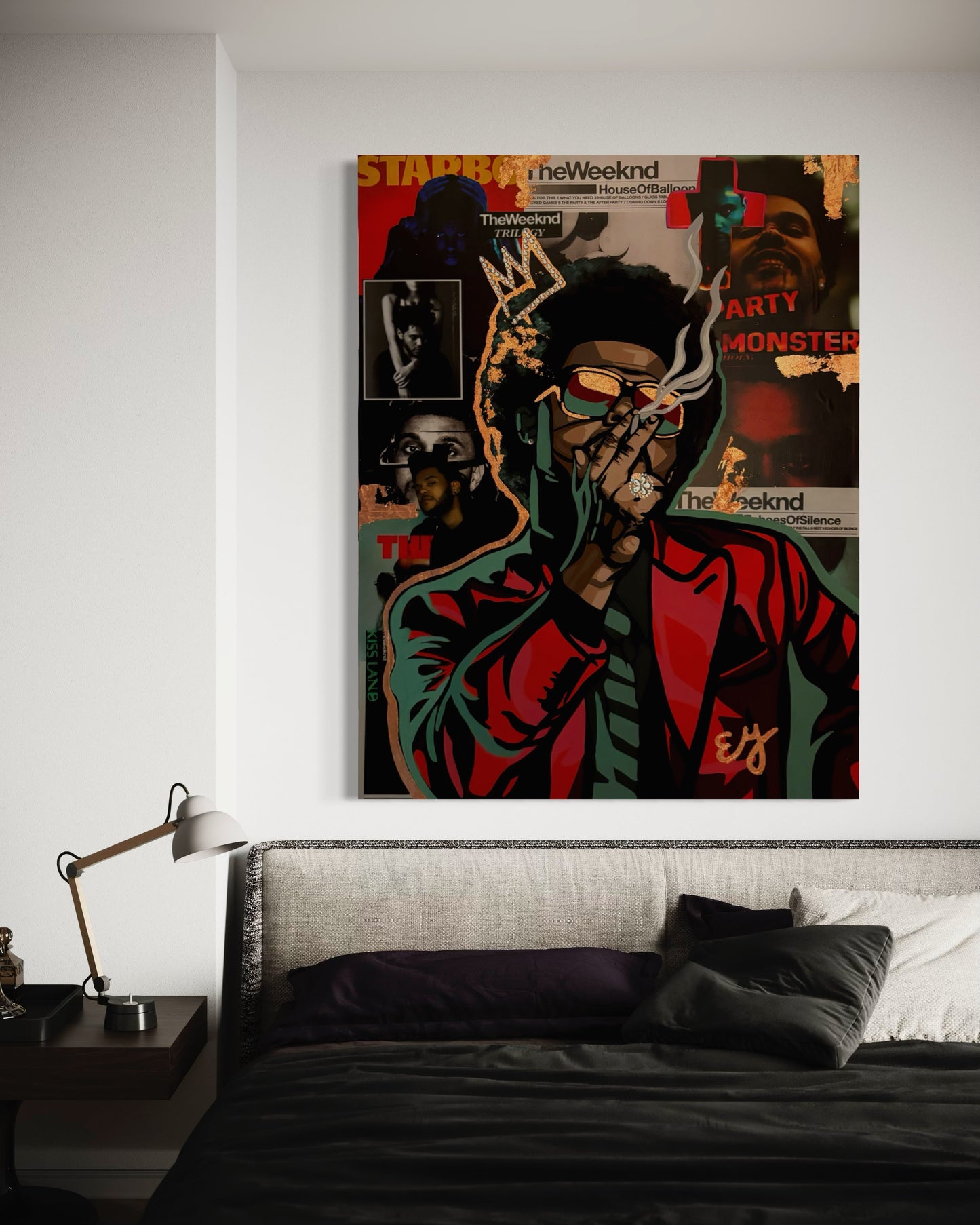 24x30 inch the weeknd poster print art