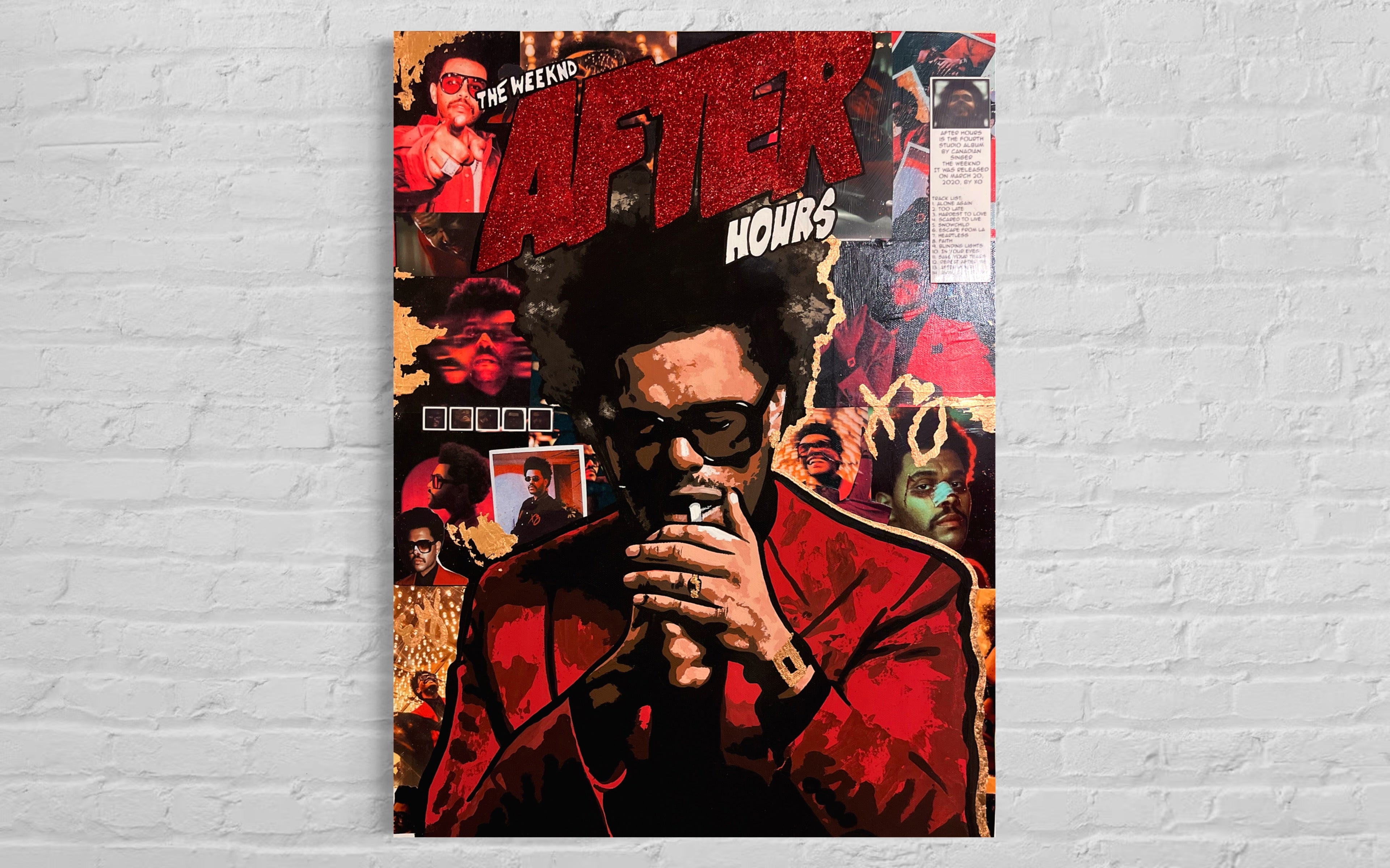 The store Weeknd Signed Poster Print After Hours