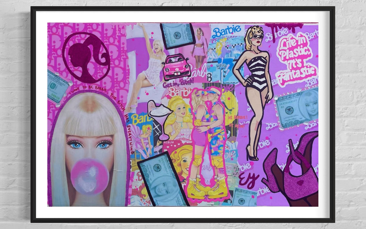 24x36 poster print Barbie