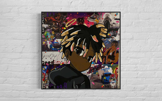 30x30 poster print anime juice wrld