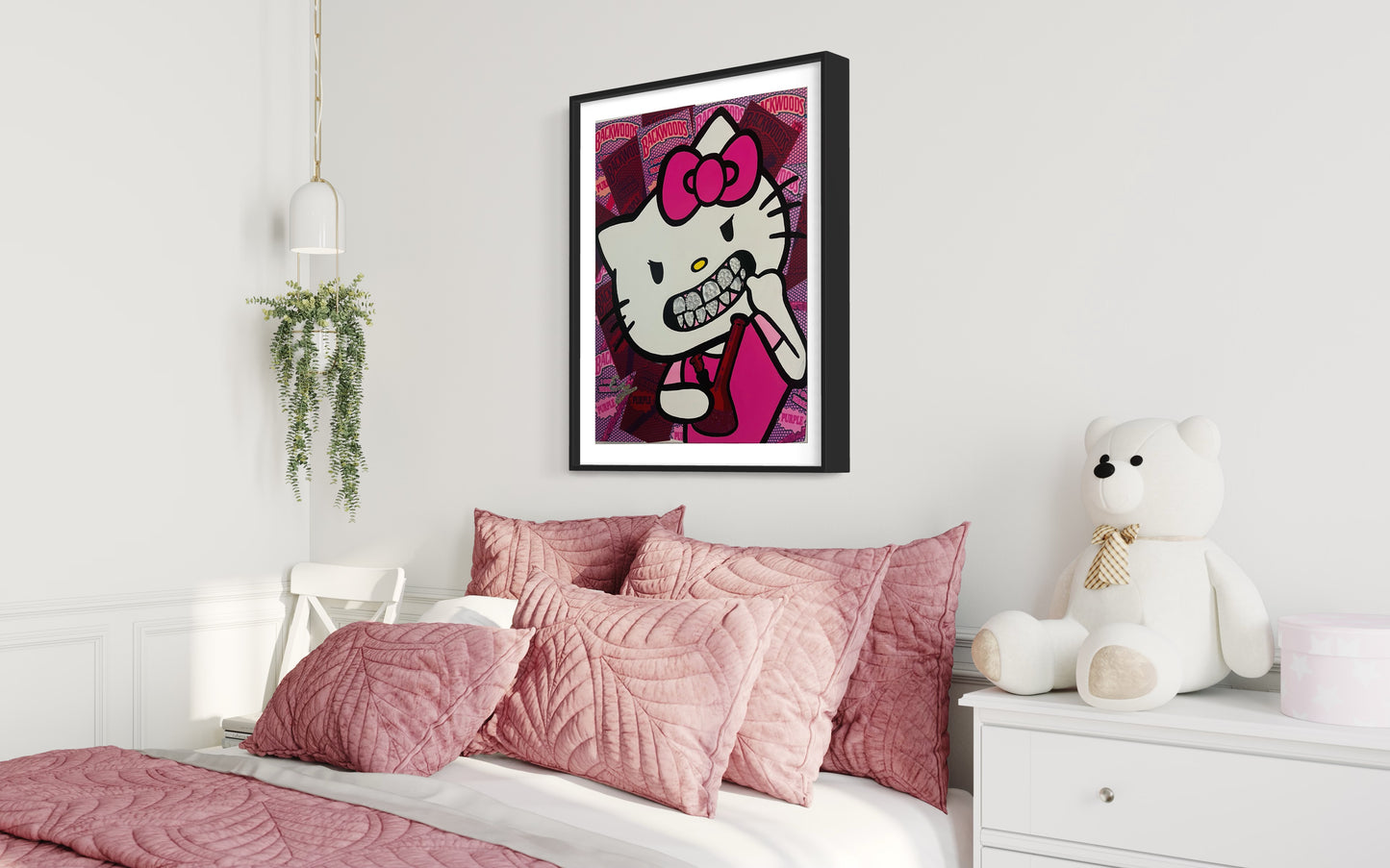 24x30 poster print hello kitty