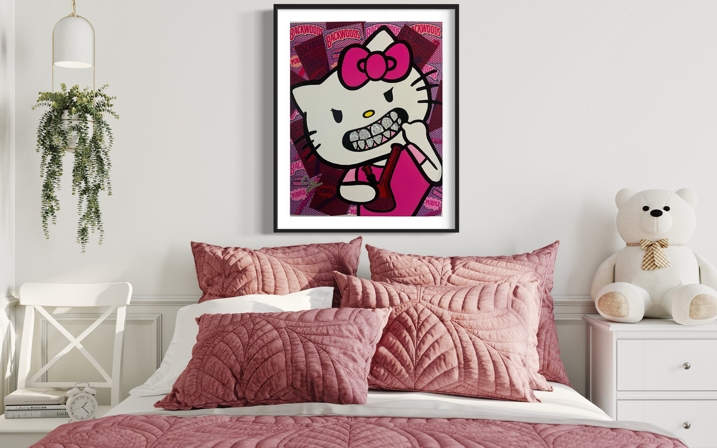 24x30 poster print hello kitty